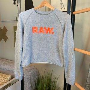 G-Star gray sweatshirt size small